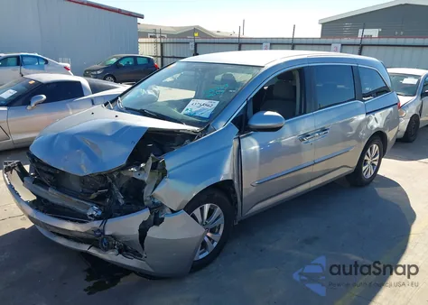 2016 Honda Odyssey Se z USA, uszkodzony, nr VIN 5FNRL5H36GB009954